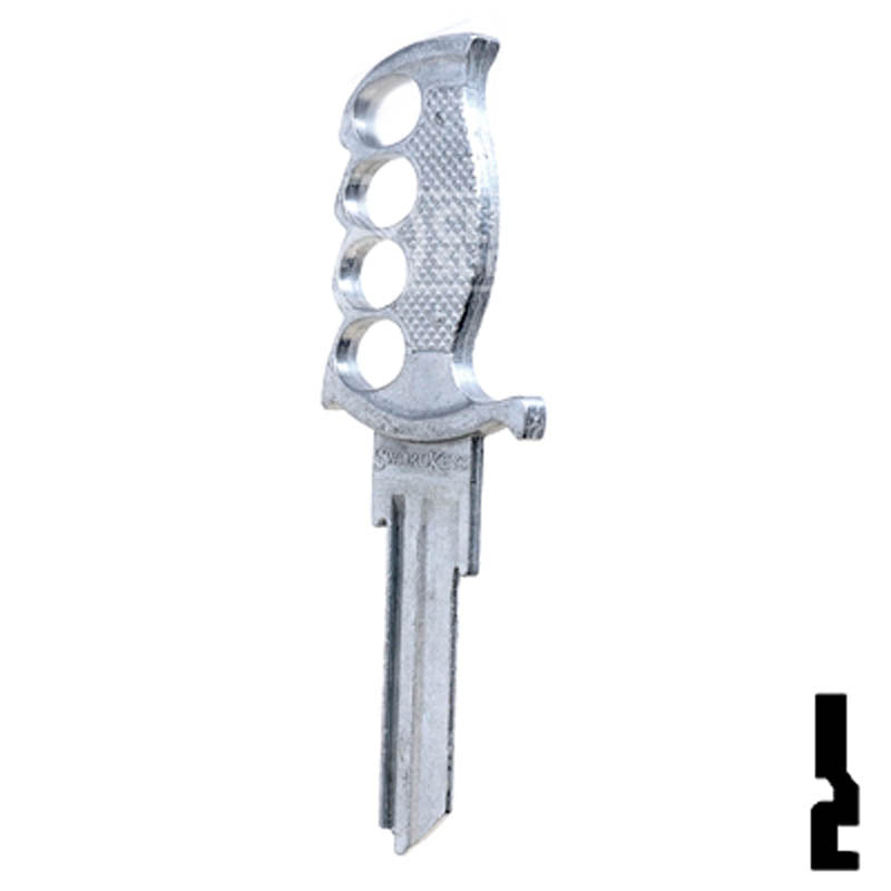 Forged - KNIFE- Kwikset Key Residential-Commercial Key Lucky Line