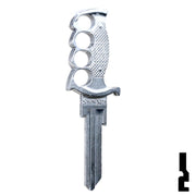 Forged - KNIFE- Kwikset Key Residential-Commercial Key Lucky Line