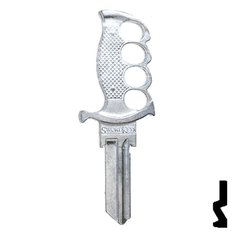 Forged - KNIFE- Schlage SC1 Key Residential-Commercial Key Lucky Line