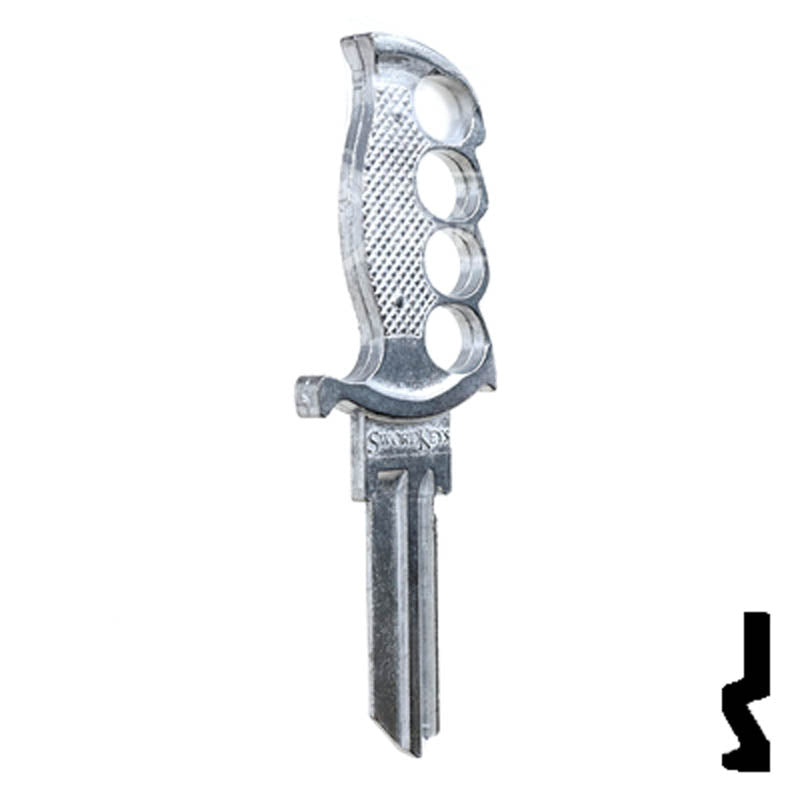 Forged - KNIFE- Schlage SC1 Key Residential-Commercial Key Lucky Line