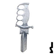 Forged - KNIFE- Schlage SC1 Key Residential-Commercial Key Lucky Line
