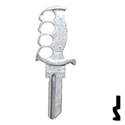 Forged - KNIFE- Schlage SC1 Key Residential-Commercial Key Lucky Line