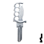 Forged - KNIFE- Schlage SC1 Key Residential-Commercial Key Lucky Line