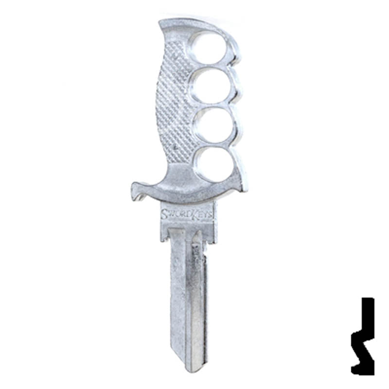 Forged - KNIFE- Schlage SC1 Key Residential-Commercial Key Lucky Line