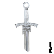 Forged - SWORD- Kwikset Key Residential-Commercial Key Lucky Line