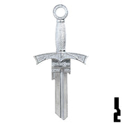 Forged - SWORD- Kwikset Key Residential-Commercial Key Lucky Line