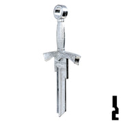 Forged - SWORD- Kwikset Key Residential-Commercial Key Lucky Line