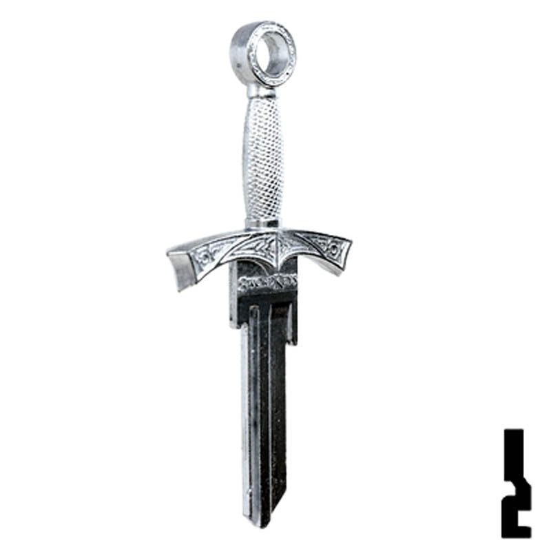 Forged - SWORD- Kwikset Key Residential-Commercial Key Lucky Line