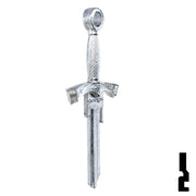 Forged - SWORD- Kwikset Key Residential-Commercial Key Lucky Line