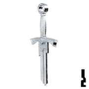 Forged - SWORD- Kwikset Key Residential-Commercial Key Lucky Line