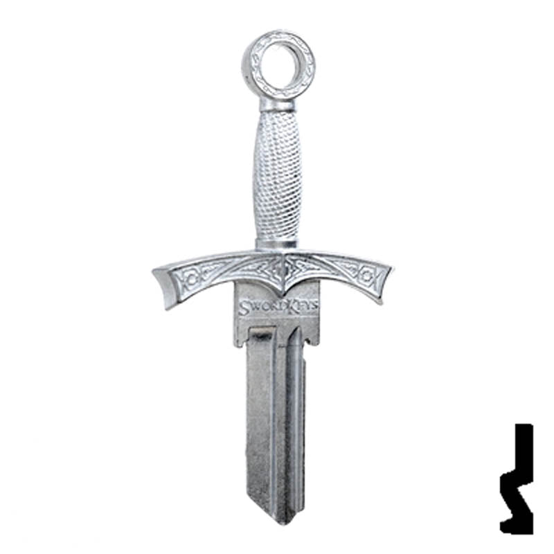 Forged - SWORD- Schlage SC1 Key Residential-Commercial Key Lucky Line