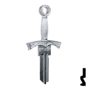 Forged - SWORD- Schlage SC1 Key Residential-Commercial Key Lucky Line