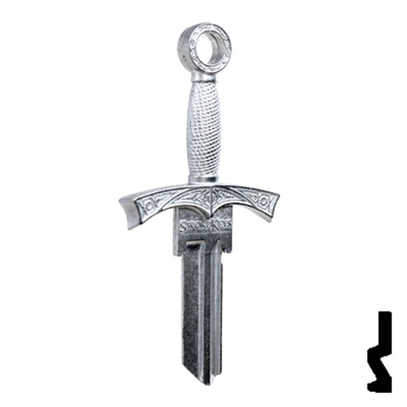 Forged - SWORD- Schlage SC1 Key Residential-Commercial Key Lucky Line