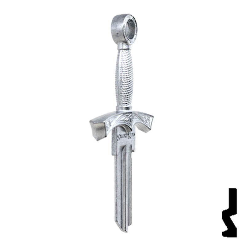 Forged - SWORD- Schlage SC1 Key Residential-Commercial Key Lucky Line