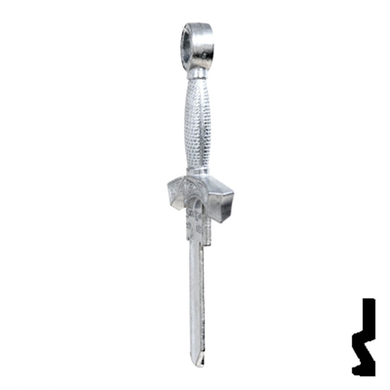 Forged - SWORD- Schlage SC1 Key Residential-Commercial Key Lucky Line