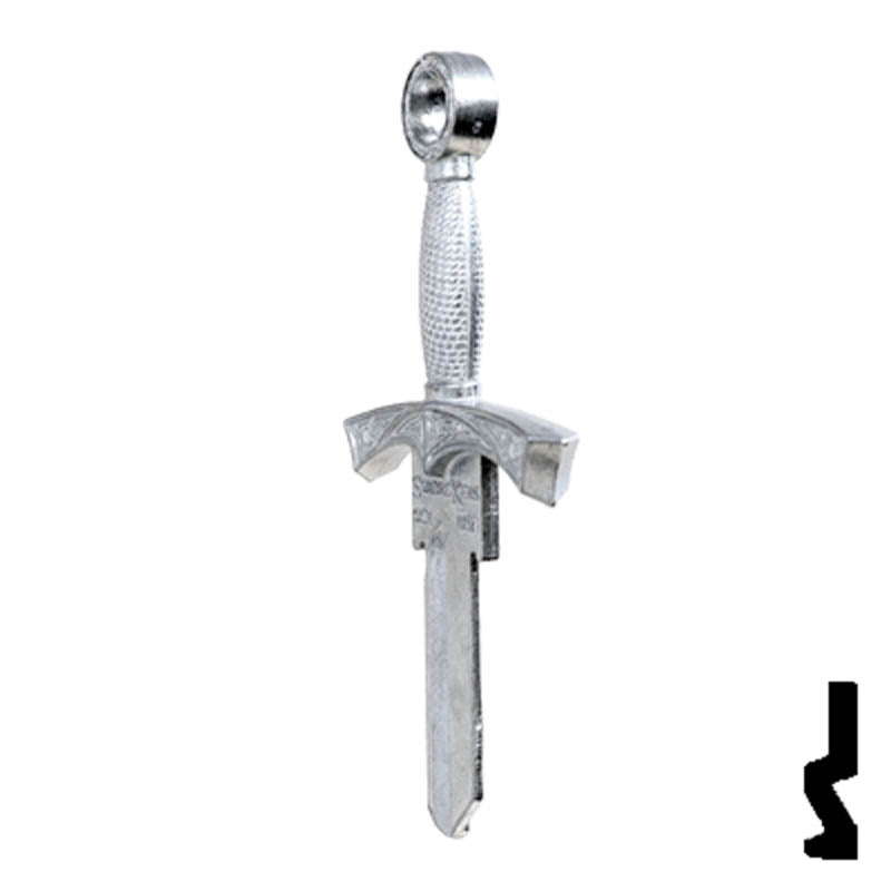 Forged - SWORD- Schlage SC1 Key Residential-Commercial Key Lucky Line
