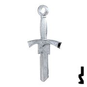 Forged - SWORD- Schlage SC1 Key Residential-Commercial Key Lucky Line