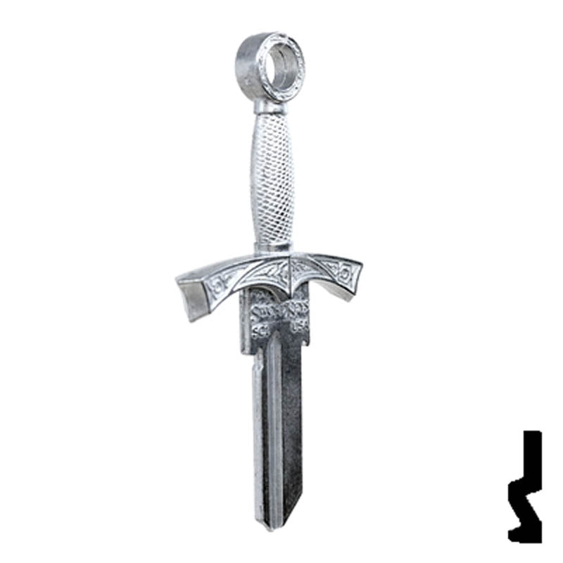 Forged - SWORD- Schlage SC1 Key Residential-Commercial Key Lucky Line