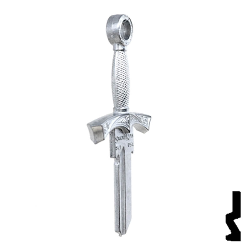Forged - SWORD- Schlage SC1 Key Residential-Commercial Key Lucky Line