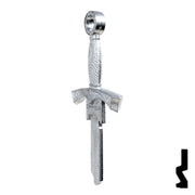 Forged - SWORD- Schlage SC1 Key Residential-Commercial Key Lucky Line