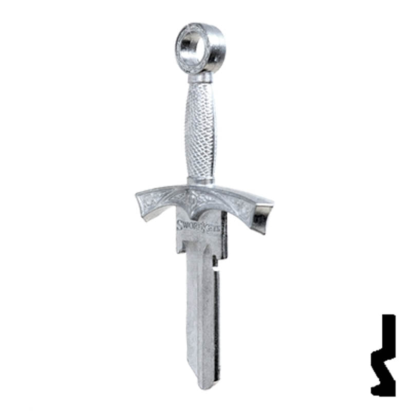 Forged - SWORD- Schlage SC1 Key Residential-Commercial Key Lucky Line