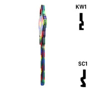 Happy Keys- Balloons Key (Choose Keyway) Residential-Commercial Key Howard Keys