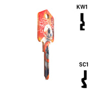 Happy Keys- BB8 Key (Choose Keyway) Residential-Commercial Key Howard Keys
