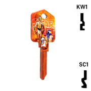 Happy Keys- BB8 Key (Choose Keyway) Residential-Commercial Key Howard Keys