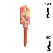 Happy Keys- BB8 Key (Choose Keyway) Residential-Commercial Key Howard Keys