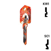 Happy Keys- BB8 Key (Choose Keyway) Residential-Commercial Key Howard Keys