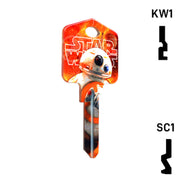 Happy Keys- BB8 Key (Choose Keyway) Residential-Commercial Key Howard Keys