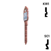 Happy Keys- Beach House Key (Choose Keyway) Residential-Commercial Key Howard Keys