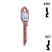 Happy Keys- Beach House Key (Choose Keyway) Residential-Commercial Key Howard Keys