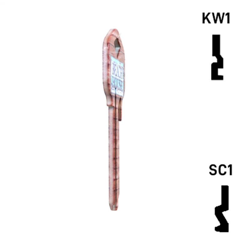 Happy Keys- Beach House Key (Choose Keyway) Residential-Commercial Key Howard Keys