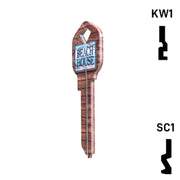 Happy Keys- Beach House Key (Choose Keyway) Residential-Commercial Key Howard Keys