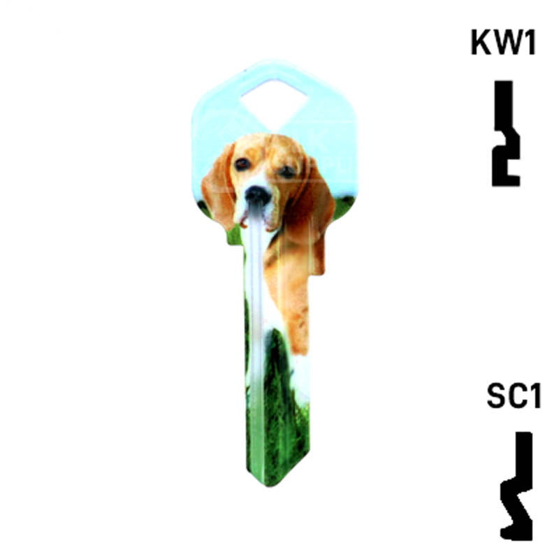 Happy Keys- Beagle Key (Choose Keyway) Residential-Commercial Key Howard Keys