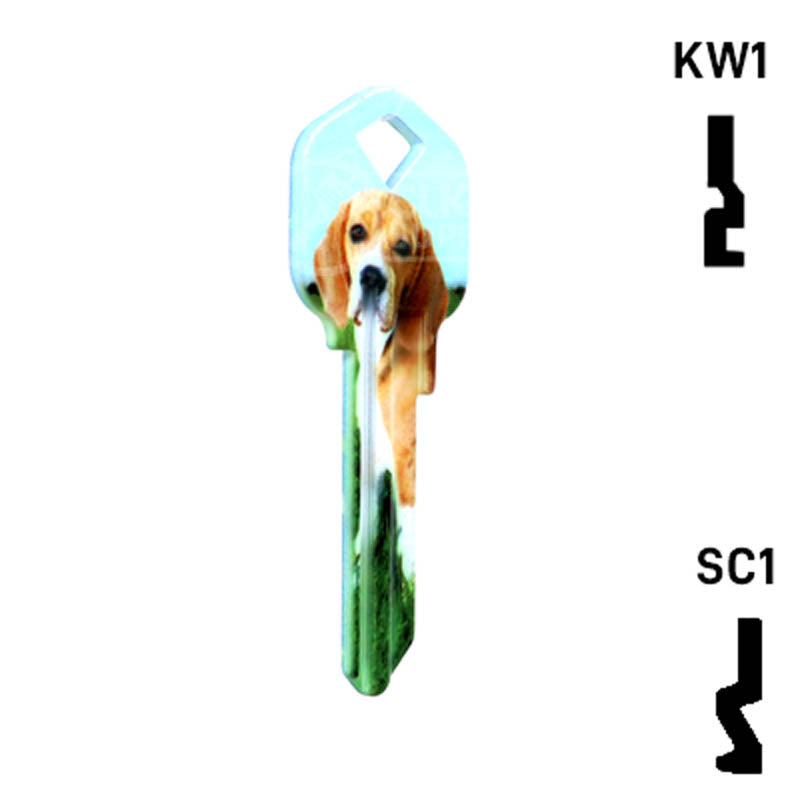 Happy Keys- Beagle Key (Choose Keyway) Residential-Commercial Key Howard Keys
