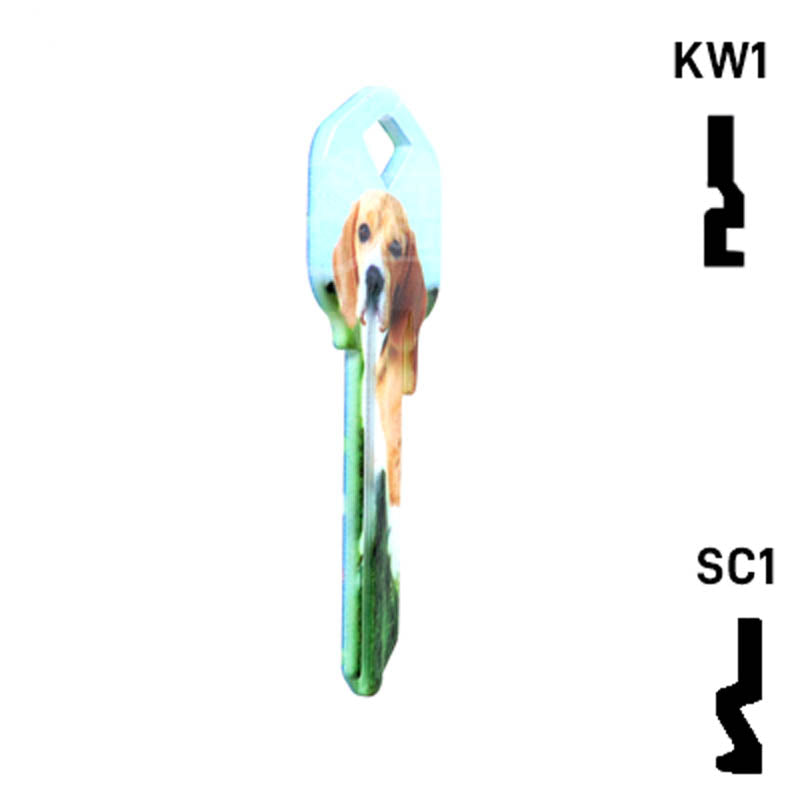 Happy Keys- Beagle Key (Choose Keyway) Residential-Commercial Key Howard Keys