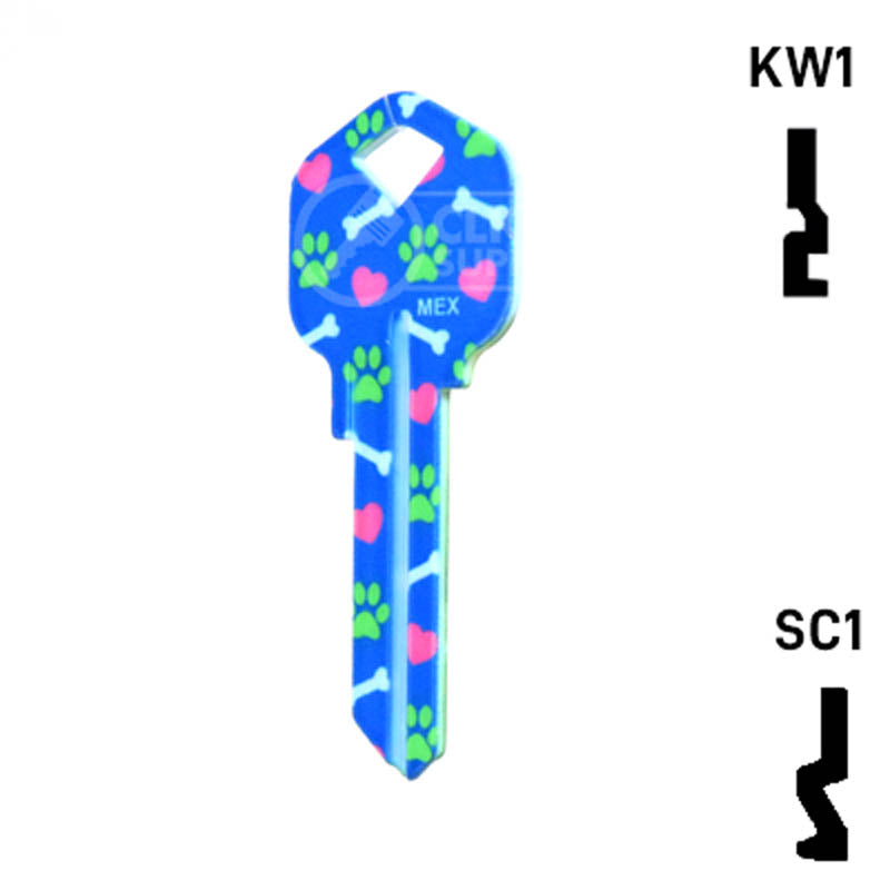 Happy Keys- Beagle Key (Choose Keyway) Residential-Commercial Key Howard Keys