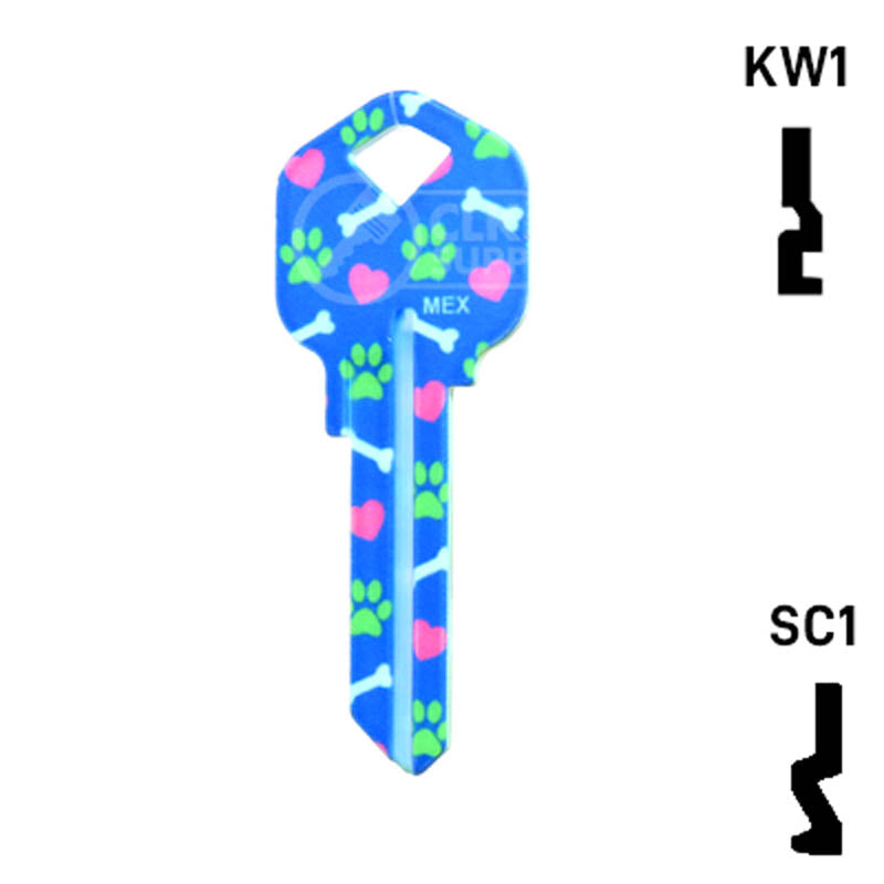 Happy Keys- Beagle Key (Choose Keyway) Residential-Commercial Key Howard Keys