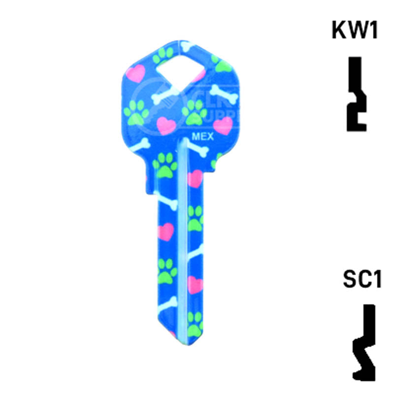 Happy Keys- Beagle Key (Choose Keyway) Residential-Commercial Key Howard Keys