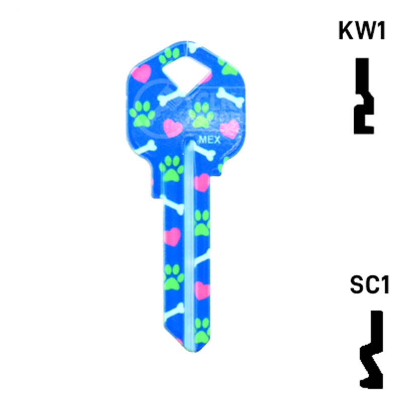 Happy Keys- Beagle Key (Choose Keyway) Residential-Commercial Key Howard Keys
