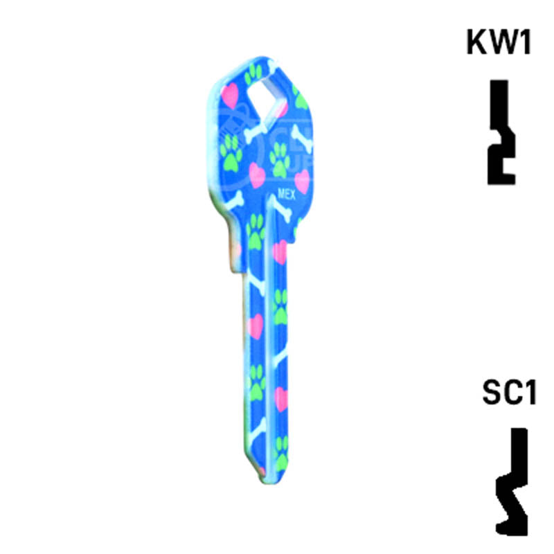 Happy Keys- Beagle Key (Choose Keyway) Residential-Commercial Key Howard Keys