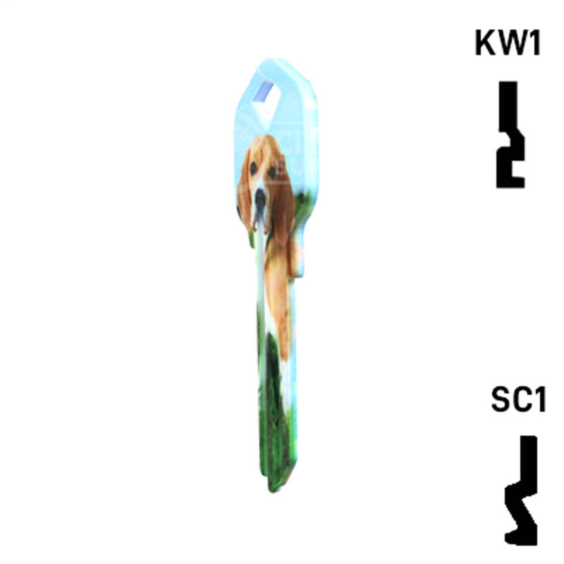 Happy Keys- Beagle Key (Choose Keyway) Residential-Commercial Key Howard Keys