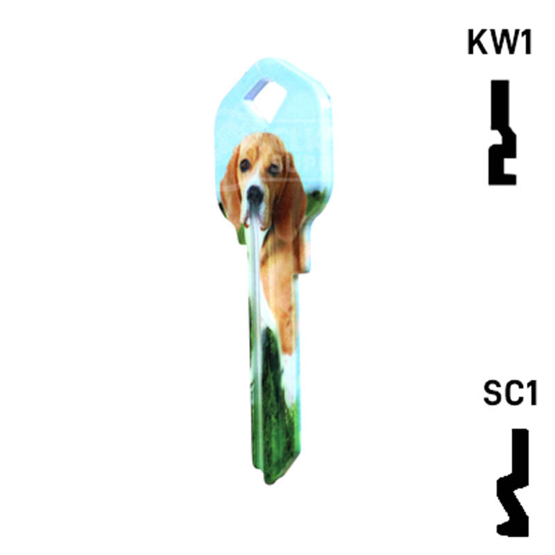 Happy Keys- Beagle Key (Choose Keyway) Residential-Commercial Key Howard Keys