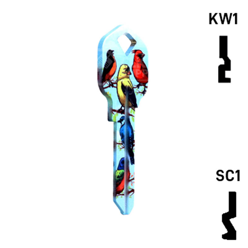 Happy Keys- Birds Key (Choose Keyway) Residential-Commercial Key Howard Keys