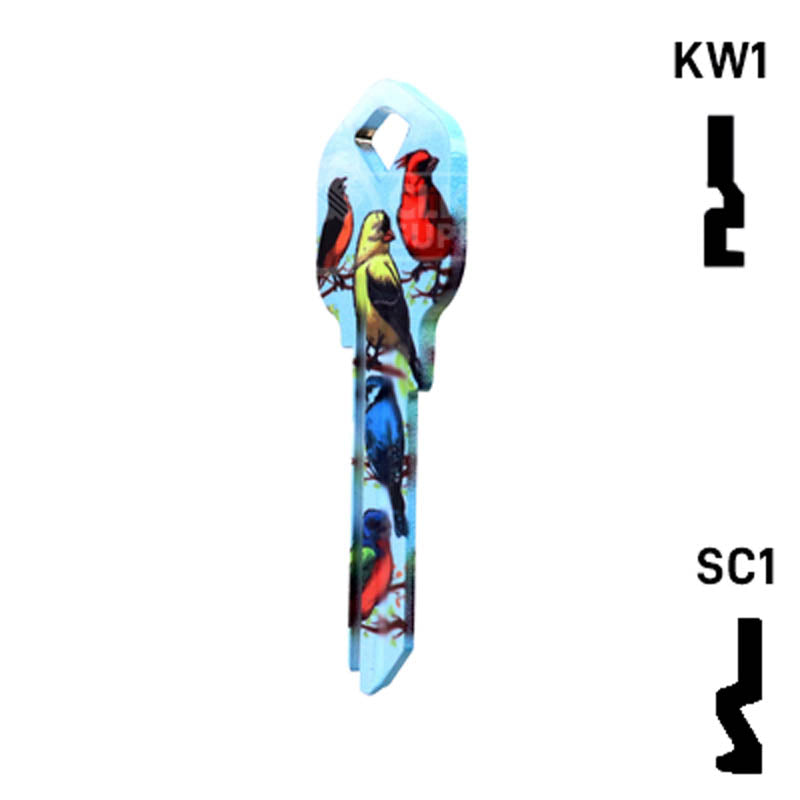 Happy Keys- Birds Key (Choose Keyway) Residential-Commercial Key Howard Keys