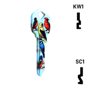 Happy Keys- Birds Key (Choose Keyway) Residential-Commercial Key Howard Keys