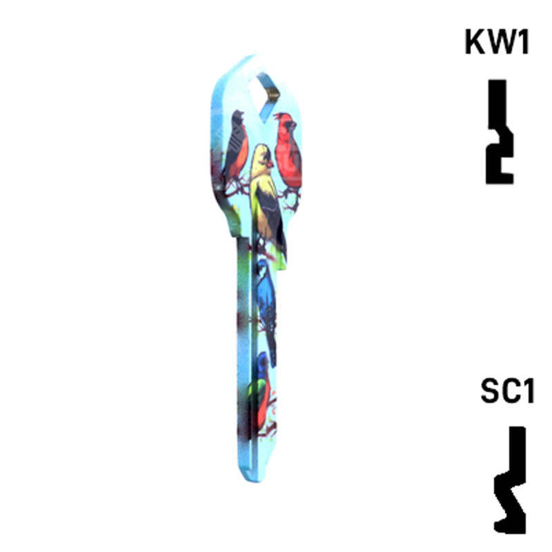 Happy Keys- Birds Key (Choose Keyway) Residential-Commercial Key Howard Keys