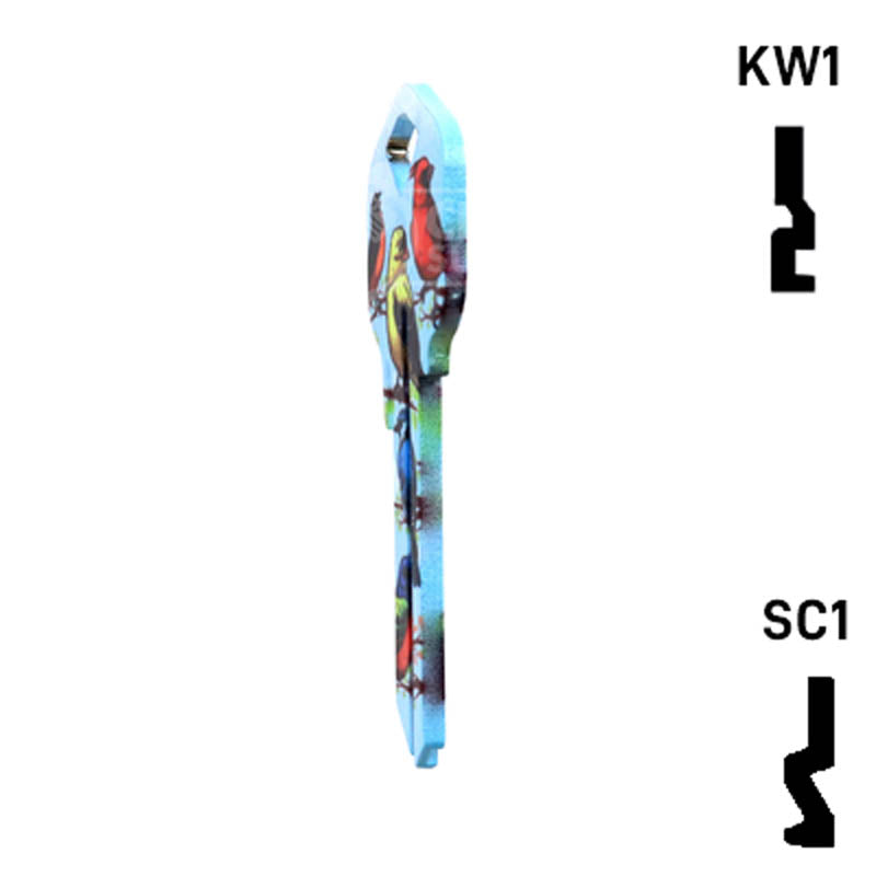 Happy Keys- Birds Key (Choose Keyway) Residential-Commercial Key Howard Keys